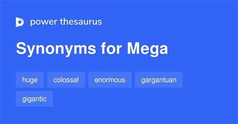 mega synonym